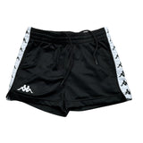 Kappa Short tinta unita con Logo Nero per Bambina 304S7L0 NERO KAPPA 