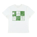 Stella Mccartney T-Shirt Girocollo Tinta Unita con Stampa In Contrasto per Bambino TW8R31 BIANCO STELLA McCARTNEY 