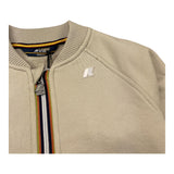 K-Way Felpa con Zip Tinta Unita  per Bambino K2148JW BEIGE K-WAY 
