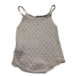 Le Bebe Pagliaccetto Tinta Unita Traforato per Neonata LBG6271 BEIGE LE BEBE 