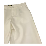 Fun & Fun Pantalone Tinta Unita Modello A Zampa per Bambina FNCJPT01018 BIANCO FUN & FUN 