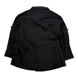 Daniele Alessandrini Camicia Tinta Unita con Logo per Bambino 1295C0778 NERO DANIELE ALESSANDRINI 