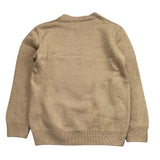 SAINT BARTH maglia girocollo tinta unita con stampa  Sabbia per Bambina PRC000001 SABBIA SAINT BARTH 