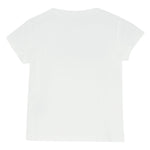 Liu Jo T-Shirt Tinta Unita con Brillantini per Bambina KA5095XX BIANCO LIU JO 