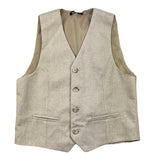 Never Too Solid Color Sand Waistcoat For Boys