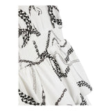 Liu Jo Abito Mezza Manica Tinta Unita con Stampe per Bambina GA3163 BIANCO LIU JO 