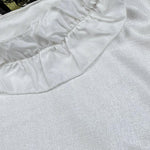 Fun & Fun Body Tinta Unita Giromanica per Bambina FNCBBD01057XXX BIANCO FUN & FUN 