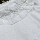 Fun & Fun Body Tinta Unita Giromanica per Bambina FNCBBD01057XXX BIANCO FUN & FUN 