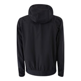 Yes Zee Black Zip Up Hooded Jacket For Boys