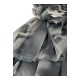 Elisabetta Franchi Solid Color Sleeveless Dress With Black Tulle For Girls