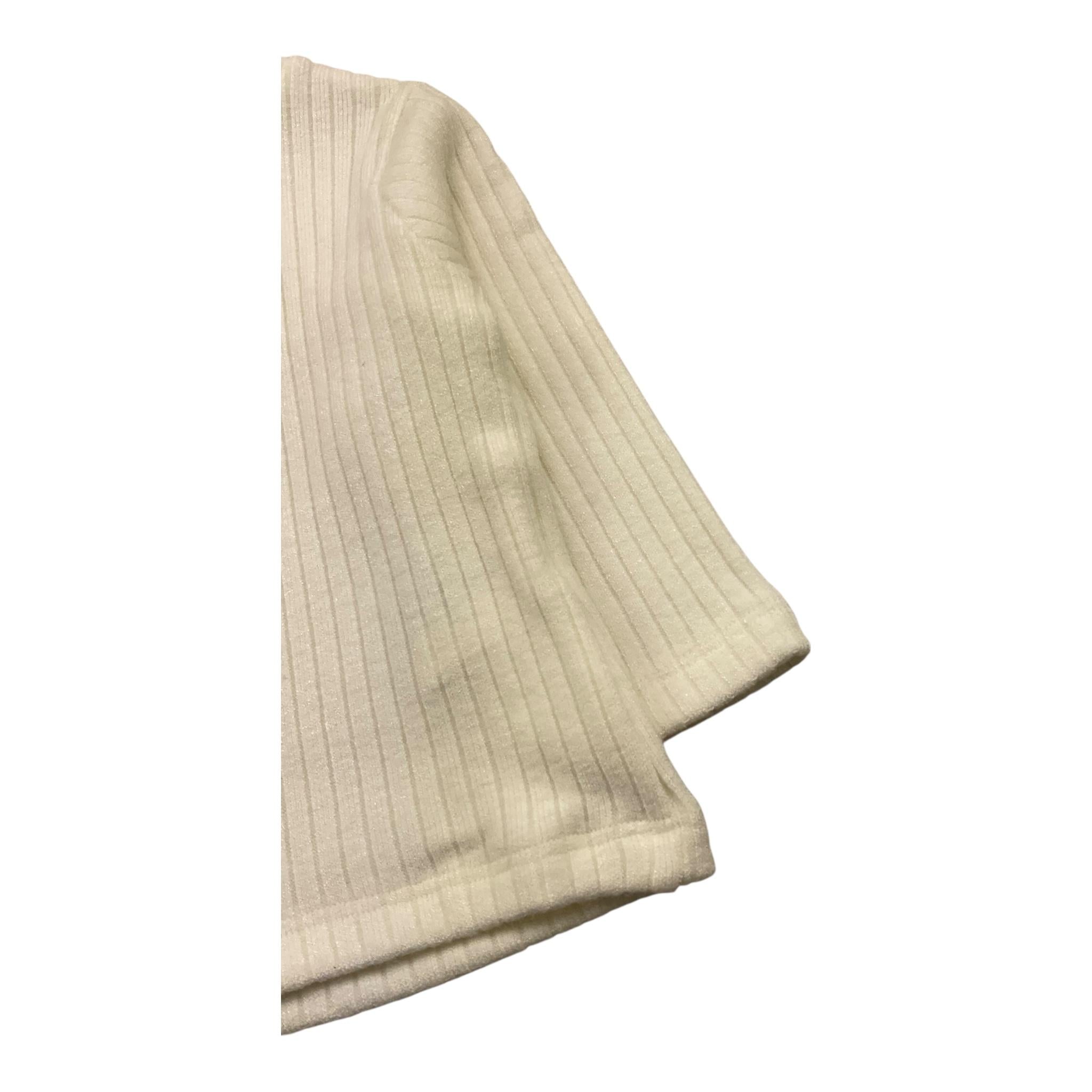 M+E' maglia tinta unita mezzo collo  Panna per Neonata UEM0194 PANNA M+E' 
