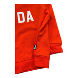 Daniele Alessandrini Felpa Chiusa Girocollo Tinta Unita con Stampa per Neonato 1295F00268 ARANCIONE DANIELE ALESSANDRINI 