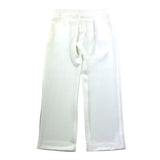 Illiana Plain Trousers With American Pockets And Zip Cream For Girls
