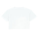 DOLCE & GABBANA t-shirt girocollo tinta unita con rose Bianco per Bambina L5JTHY BIANCO DOLCE & GABBANA 