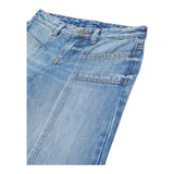 Diesel Jeans Tinta Unita Modello Palazzo per Bambina J01919 BLU DIESEL 