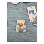 MAC ILUSIO'N tutina tinta unita con colletto Azzurro per Neonata 9449 AZZURRO MAC ILUSIO'N 