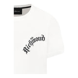 John Richmond T-Shirt Girocollo Tinta Unita con Stampa per Neonato RBP25057TSN BIANCO JOHN RICHMOND 