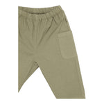 Teddy E Minou Pantalone Tinta Unita con Elastico In Vita per Neonato E25PT010C6035 VERDE TEDDY E MINOU 