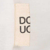 Dou Dou T-Shirt Girocollo Tinta Unita con Stampa per Bambino DW8P21 BIANCO DOU DOU 