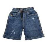 Sarabanda Bermuda Tinta Unita con Elastico In Vita per Bambino 0B764 BLU SARABANDA 