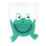 Stella Mccartney T-Shirt Girocollo Tinta Unita con Stampe Rana per Bambino TW8541J BIANCO STELLA McCARTNEY 