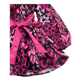 NAIDA abito manica lunga stampa fantasia Fuxia per Bambina NAAB289 FUXIA NAIDA 