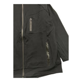 Yours Black Solid Color Zip Up Hoodie For Boys