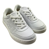 Acbc Sneakers Solid Color With Logo Prints With Laces White For Kids