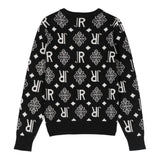 JOHN RICHMOND maglia tinta unita girocollo logata Nero per Neonato RBA24008MAN NERO JOHN RICHMOND 