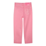Billieblush Pantalone Tinta Unita con Girovita Regolabile per Bambina U20854 ROSA FLUO BillIEBLUSH 