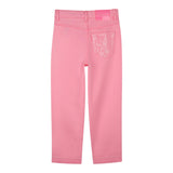 Billieblush Pantalone Tinta Unita con Girovita Regolabile per Bambina U20854 ROSA FLUO BillIEBLUSH 