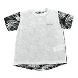 Paolo Pecora T-Shirt Girocollo tinta unita con Stampa Bianco per Bambino P3666 BIANCO PAOLO PECORA 
