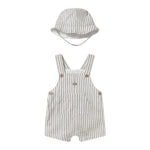 Mayoral Completo 2 Pezzi Salopette-Cappello per Neonato 16016 BIANCO MAYORAL 