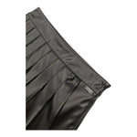 LIU JO short in ecopelle tinta unita  Nero per Bambina GF4057 NERO LIU JO 