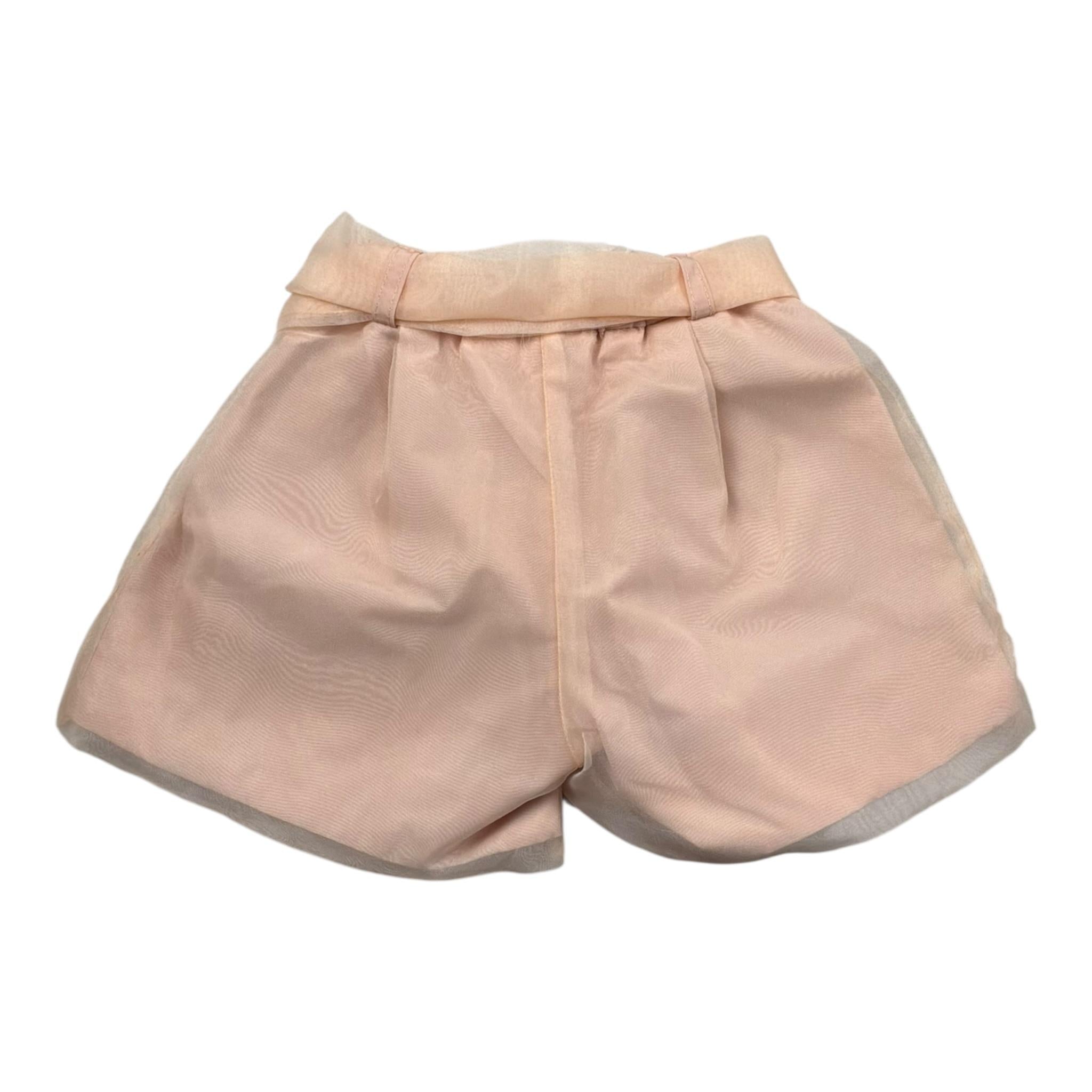 Miss Grant Short tinta unita Velato Pesca per Neonata MG12555 PESCA MISS GRANT 