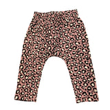 Y-CLU pantalone tinta unita con fantasia maculata Rosa per Neonata YN20769 ROSA Y-CLU 