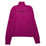MARC ELLIS maglia collo alto tinta unita con logo Fuxia per Bambina JMJSW00188XX FUXIA MARC ELLIS 