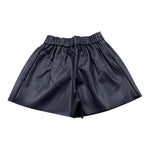 MAYORAL short tinta unita in ecopelle Blu per Bambina 4907JX BLU MAYORAL 