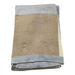 LE BEBE' coperta tricolore con orso Multicolor per Neonato LBB5050 MULTICOLOR LE BEBE' 