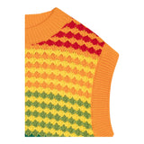 N°21 Multicolor Vest With Multicolor Embroidery For Girls