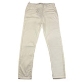 Daniele Alessandrini Solid Color Pants with Elastic Waist White for Boys