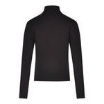 HATE LOVE maglia tinta unita collo alto a costine Nero per Bambina OJSW00327 NERO HATE LOVE 