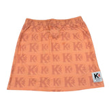 Kappa Gonna Tinta Unita Logata per Bambina 3746GF00033 PESCA KAPPA 