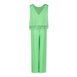 Liu Jo Tuta Tinta Unita con Frange per Bambina GA5134X VERDE LIU JO 