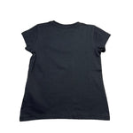 Calvin Klein T-Shirt Girocollo Tinta Unita con Stampa per Bambino IG0IG01470 NERO CALVIN KLEIN 
