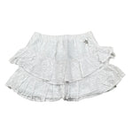 Shopart Gonna tinta unita con Pizzo Sangallo Bianco per Bambina 023024 BIANCO SHOPART 