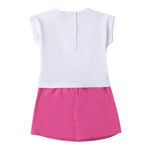 Sarabanda Completo 2 Pezzi T-Shirt-Gonna Bianco per Bambina 0B234J BIANCO SARABANDA 