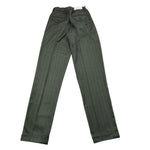 MICHAEL COAL pantalone tinta unita con elastico in vita Verde per Bambino YOUFR7147F24 VERDE MICHAEL COAL 