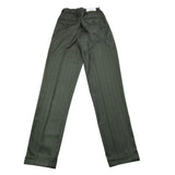 MICHAEL COAL pantalone tinta unita con elastico in vita Verde per Bambino YOUFR7147F24 VERDE MICHAEL COAL 