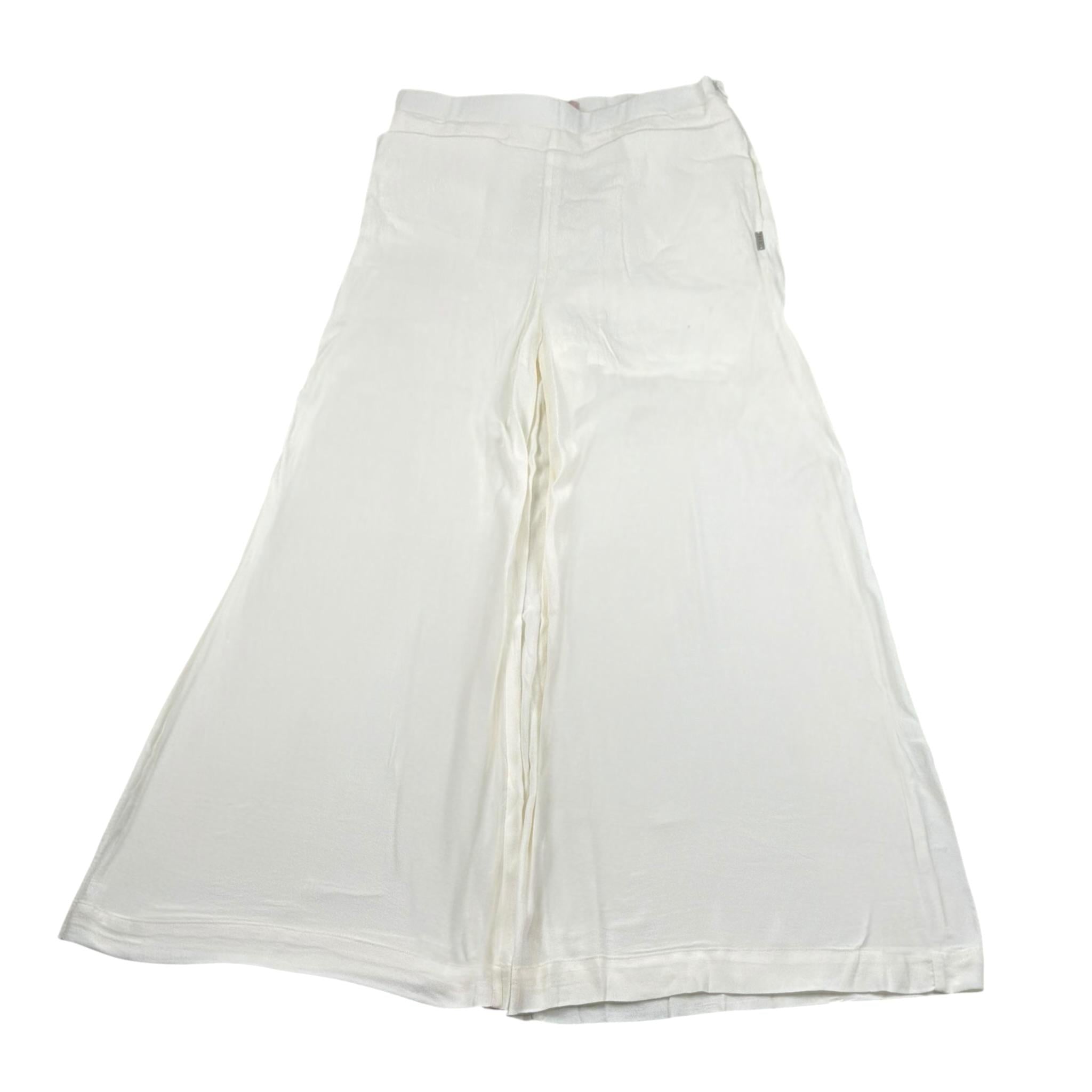 Liu Jo Pantalone Tinta Unita con Elastico In Vita per Bambina GA4188 BIANCO LIU JO 
